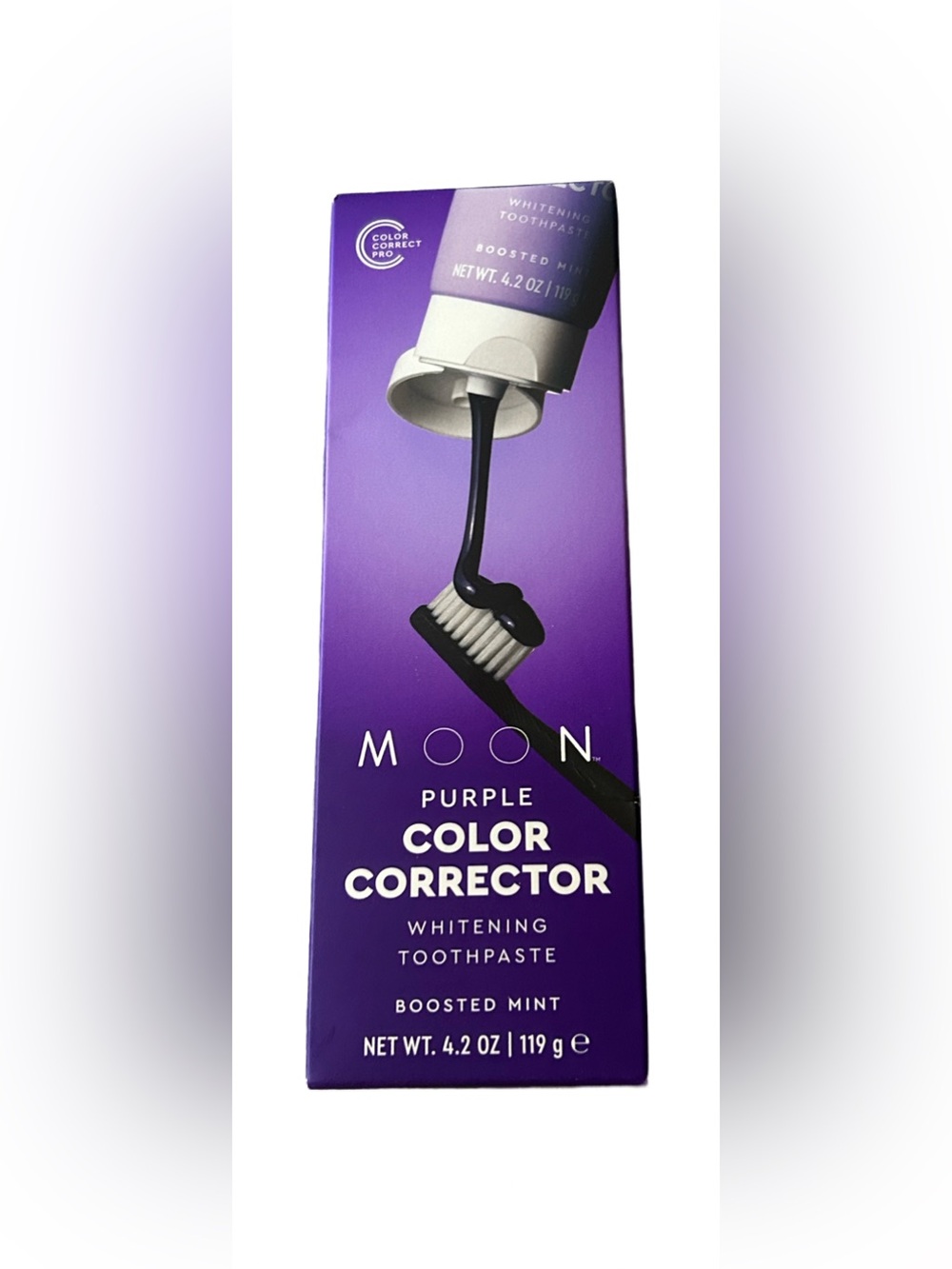 Moon Purple Color Corrector Whitening Toothpaste - Purple